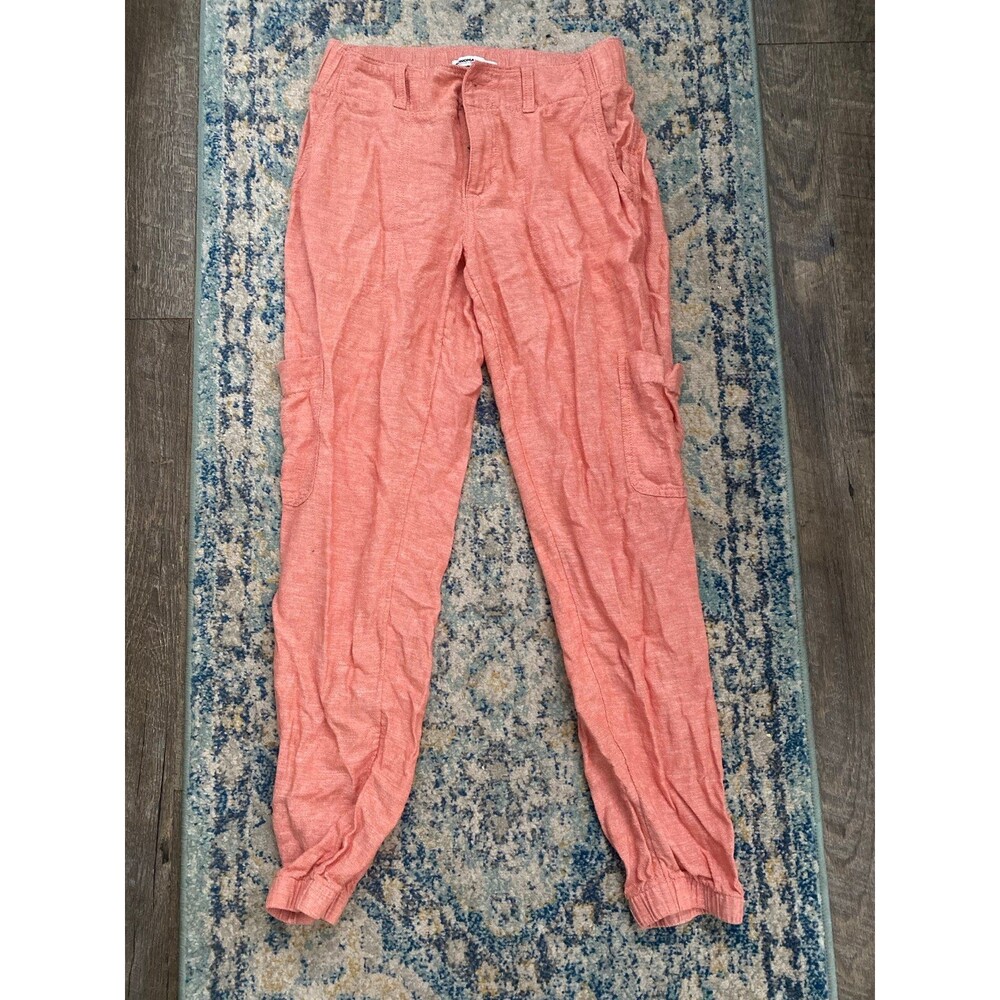 Woven cargo jogger